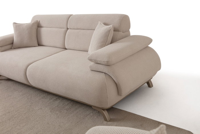 Atelier Del Sofa Bonjo Silver - Beige